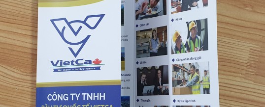 Gia công cấn tờ rơi, tờ gấp, flyer